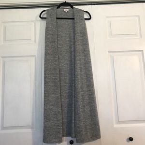 Lularoe Joy XS Gray Heather color EUC